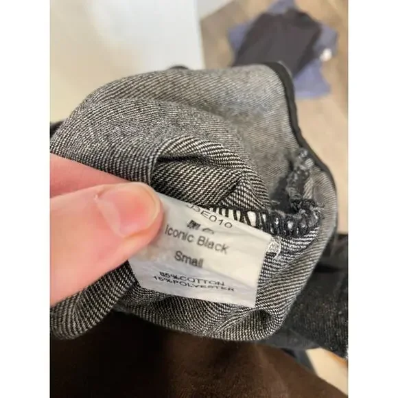 High Roller Jumpsuit Women's Small Black Denim, Travel, Boho, Casual - Picture 5 of 5